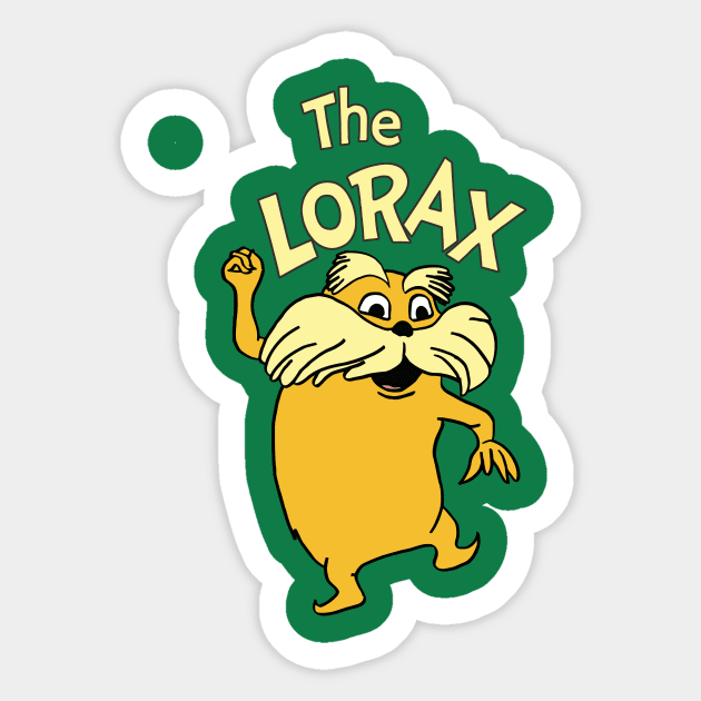 The Lorax Sticker by lorax